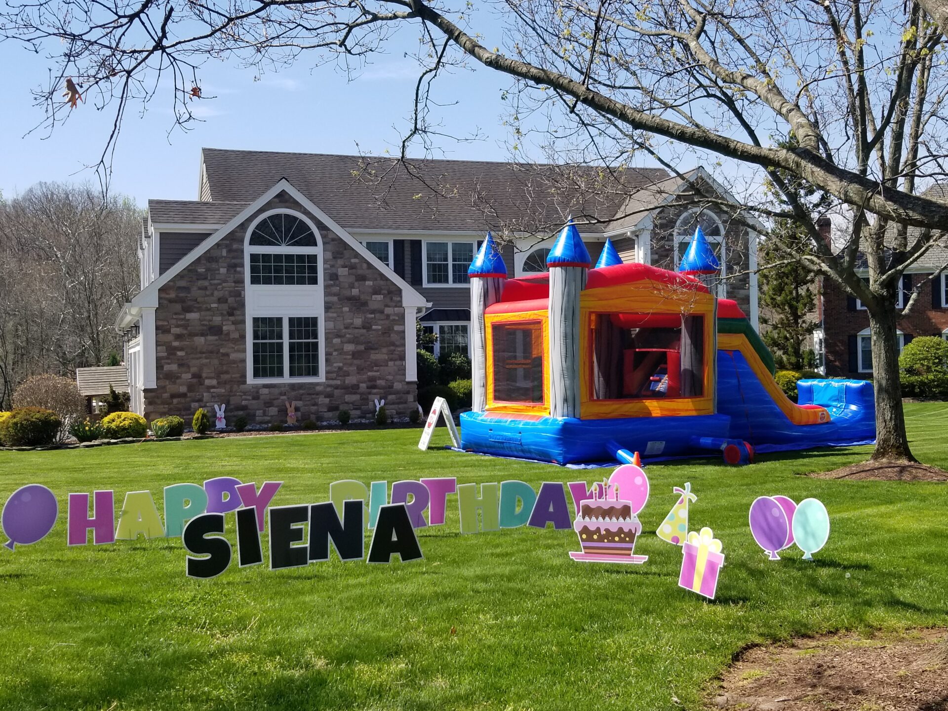 Siena's first birthday party.