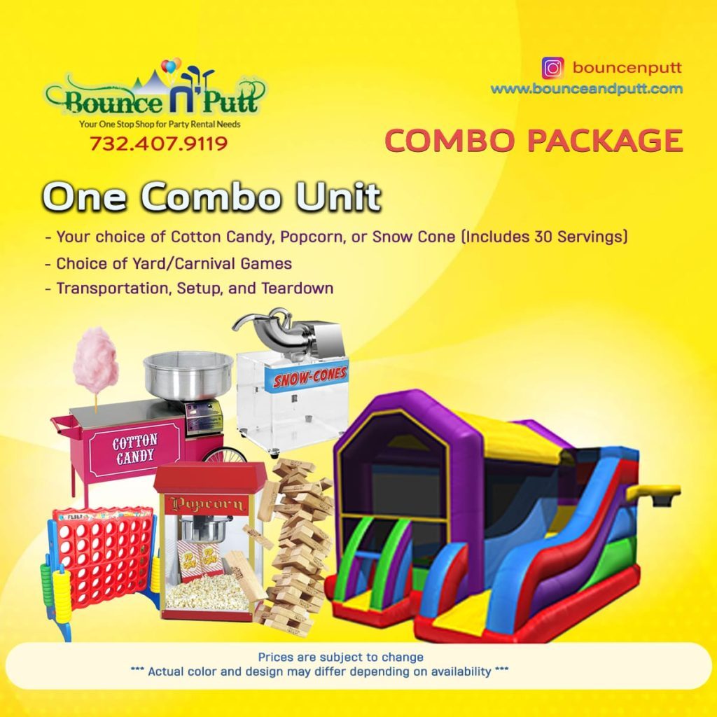 Bounce fruit combo package - one combo unit.